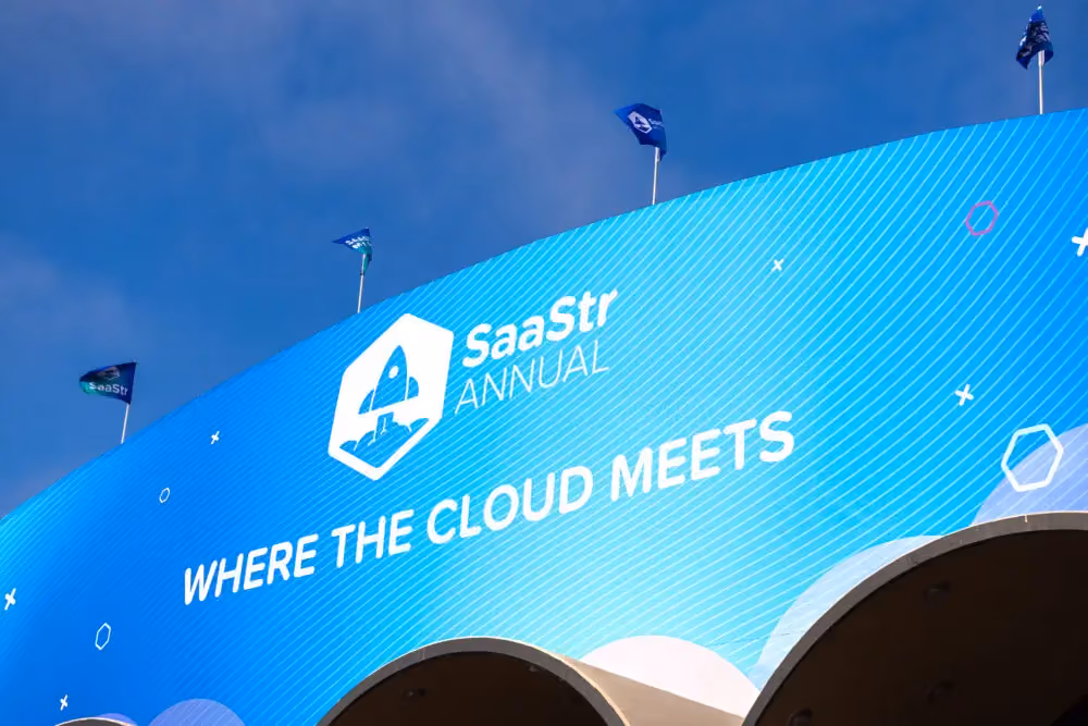 Saastr Annual 2026 event guide cover | Lensmor