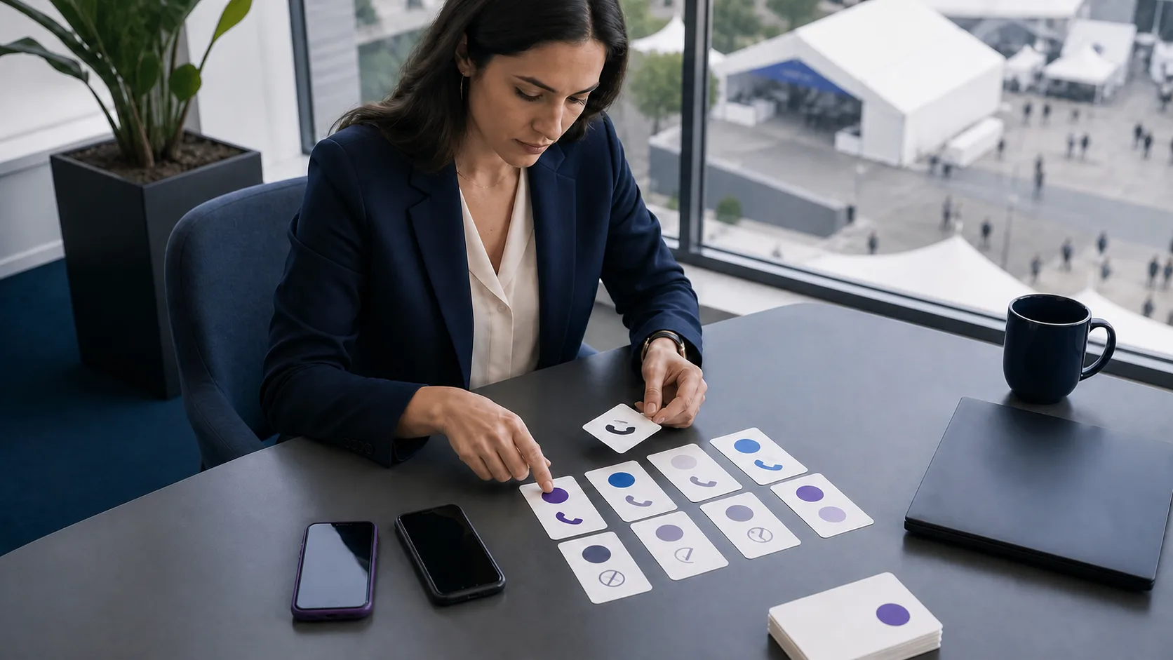 Revenue operations specialist classifying phone-number quality before an event campaign