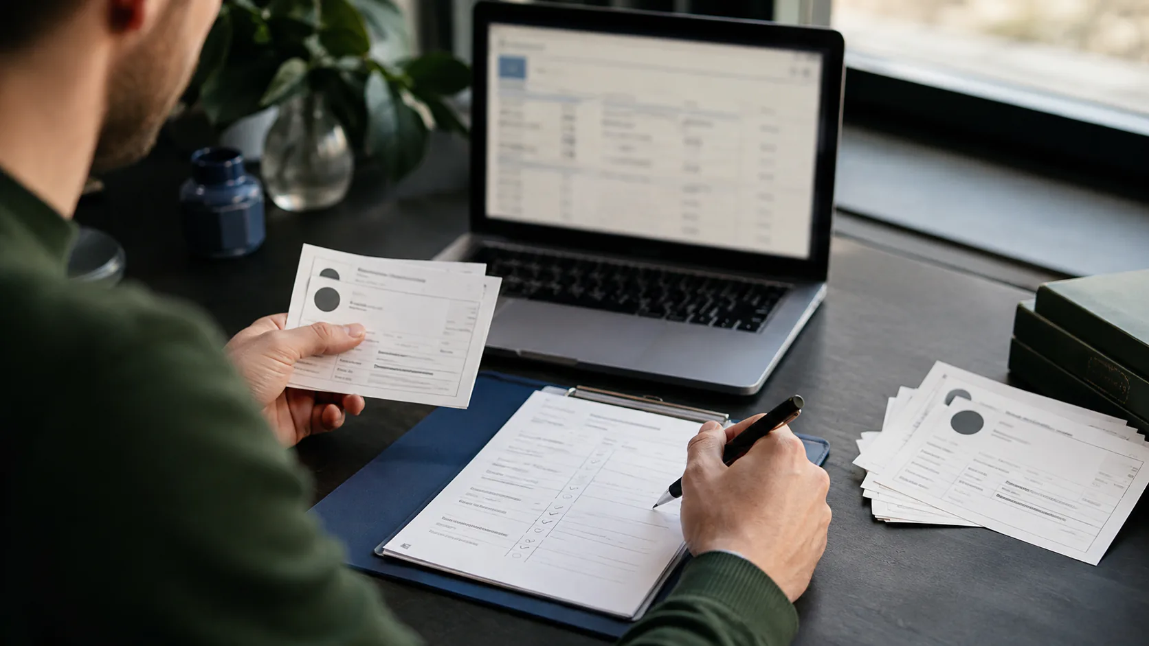Researcher validates a small sample of event-linked prospect records before outreach