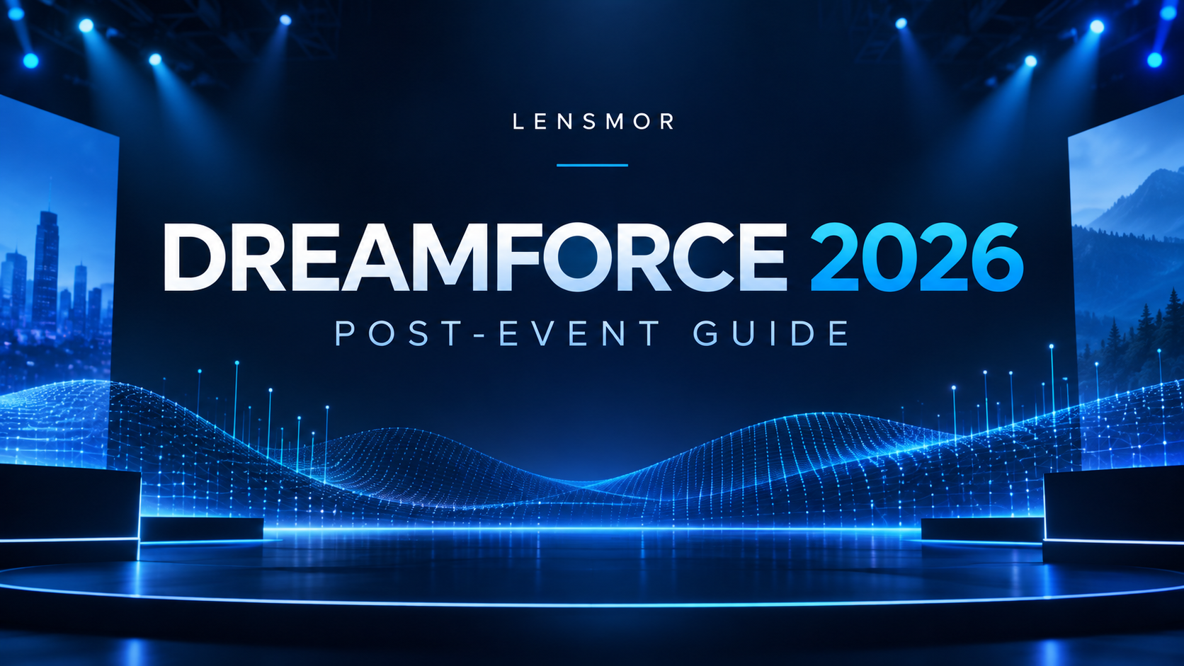 Lensmor Dreamforce 2026 post-event guide cover