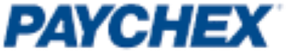 Paychex company logo in blue letters.