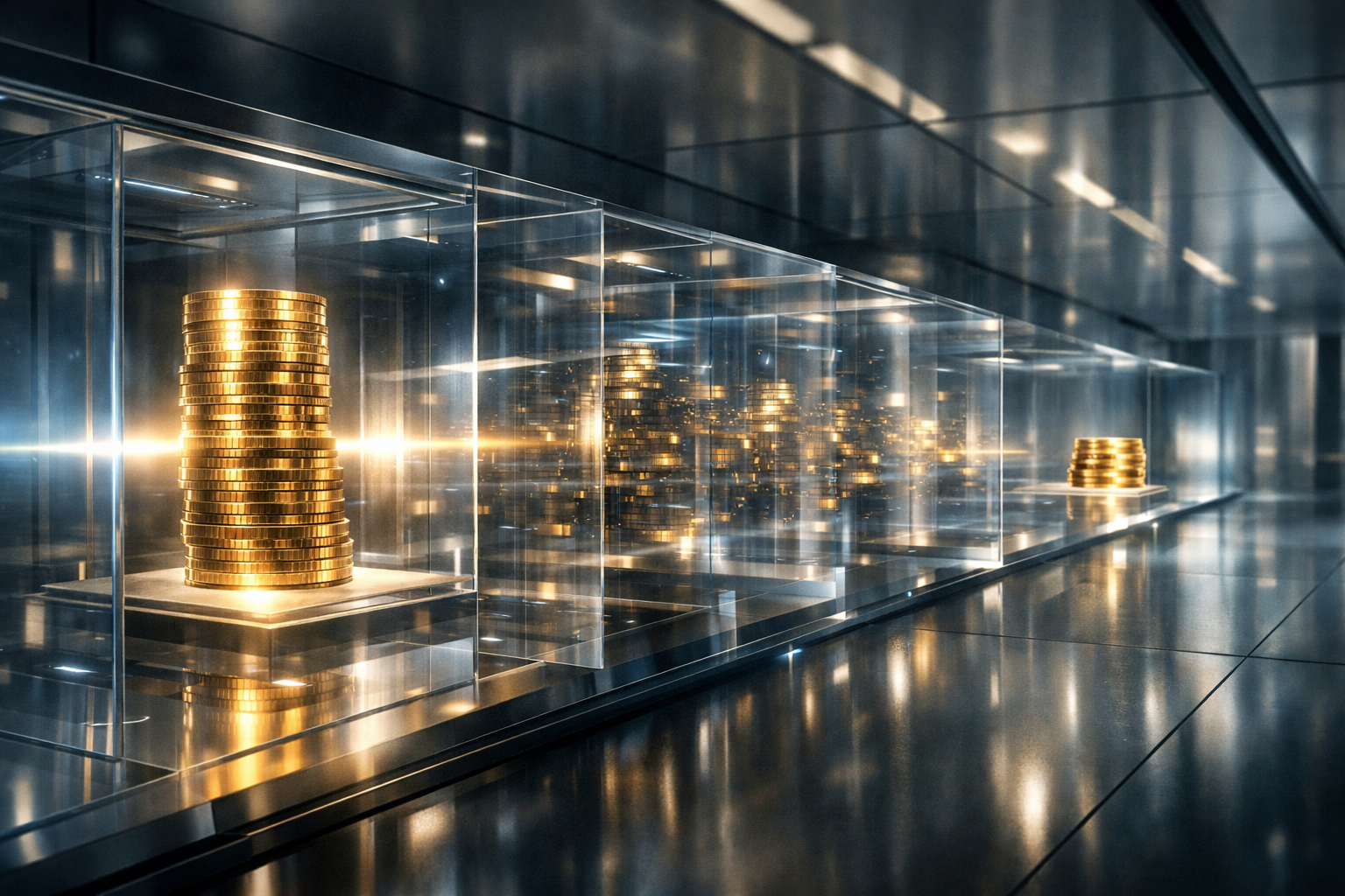 Abstract fintech illustration showing hidden currency conversion fees inside international money transfers