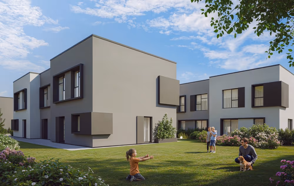 Kotedžų vizualizacija