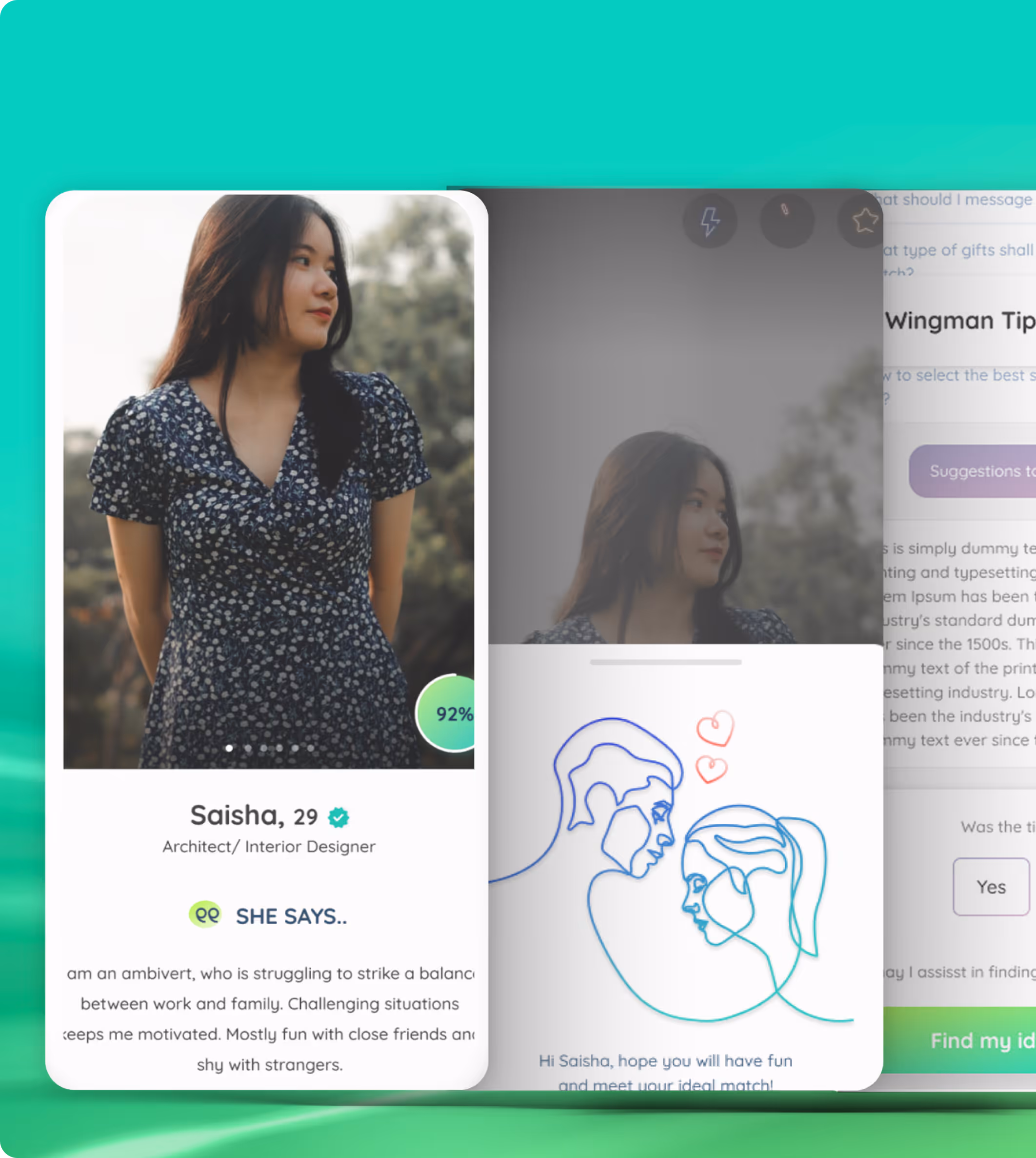 Designing a Matchmaking Experience for Hum Tum Users