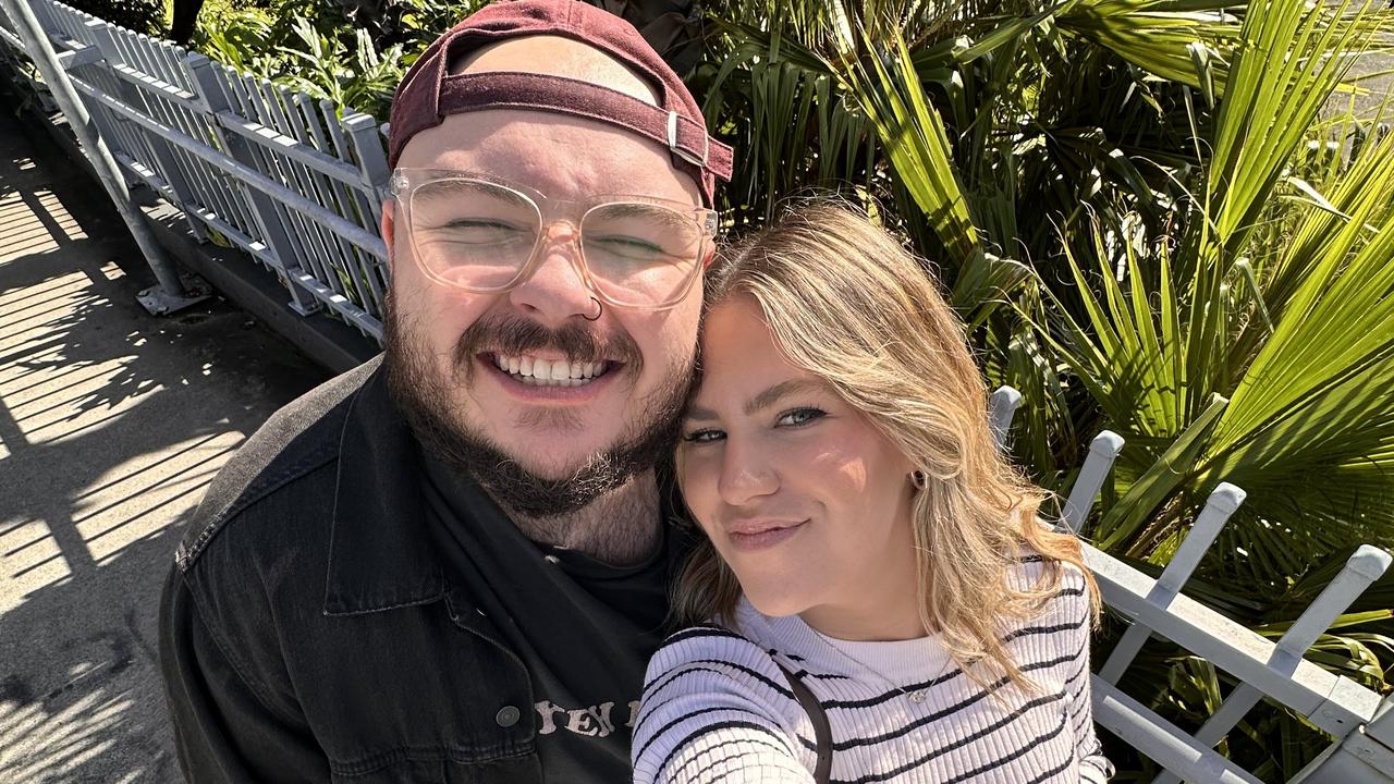 James and Liz are hoping rates hold until they are ready to buy. Picture Supplied