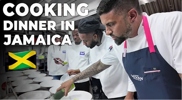 Video thumbnail: Cooking Dinner in Jamaica with Chef Devan Rajkumar