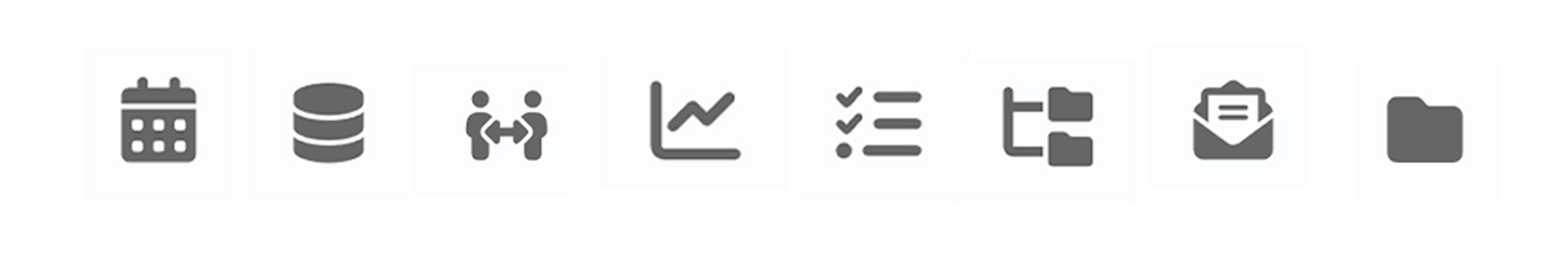 Zentrales Dashboard der OnlineOrdner Maklersoftware mit Kunden-, Vertrags- und Aufgabenübersicht.