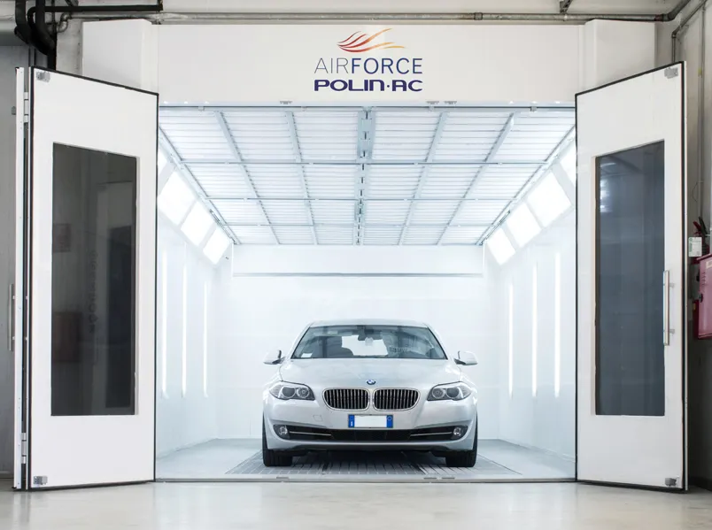 AirForce-maalauskammio ajoneuvojen ammattimaiseen maalaamiseen