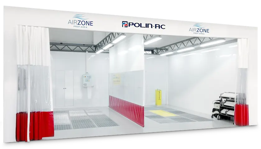 AirZone Prep -esikäsittelytila hiontaan ja valmisteluun