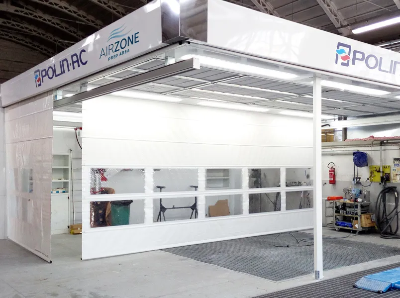 AirZone Prep -esikäsittelytila rullaverhoratkaisulla