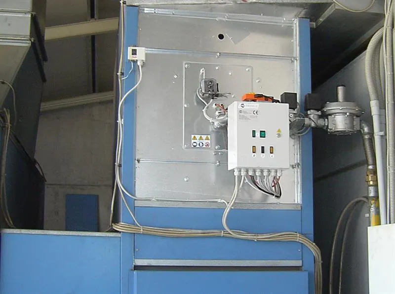 Maalauskammion ilmanvaihto- ja ohjausjärjestelmän päivitys