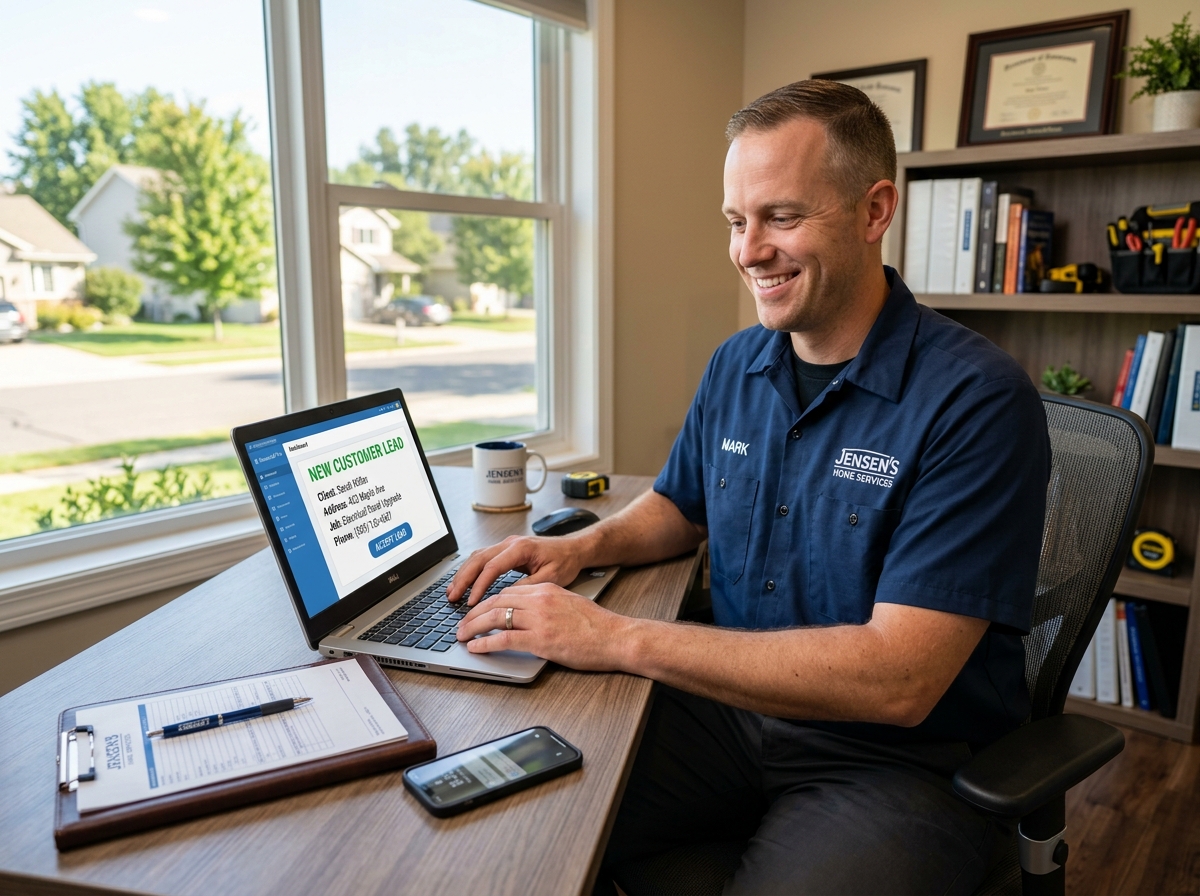 contractor lead follow up for housecall pro users