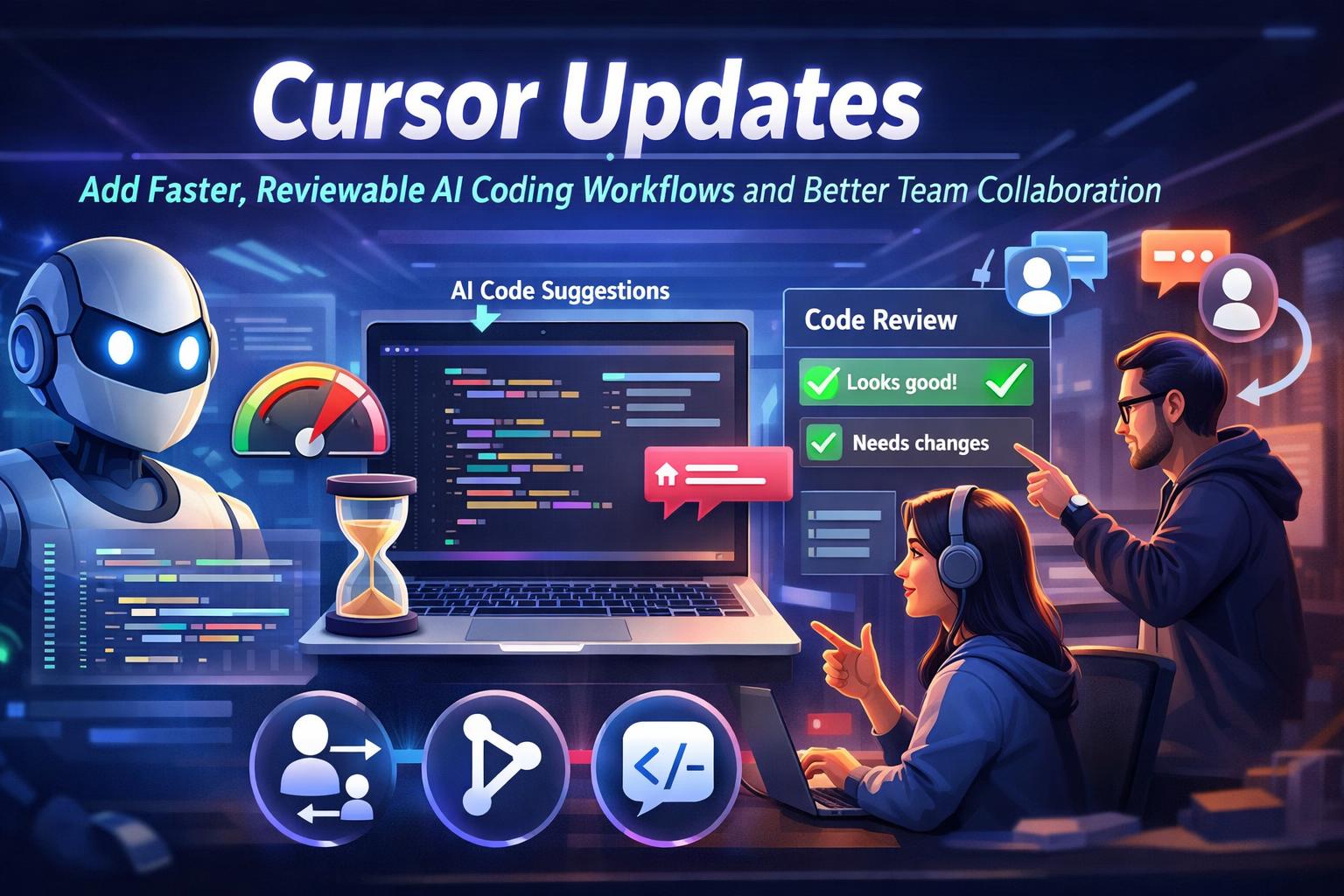 Cursor Updates Add Faster, Reviewable AI Coding Workflows and Better Team Collaboration