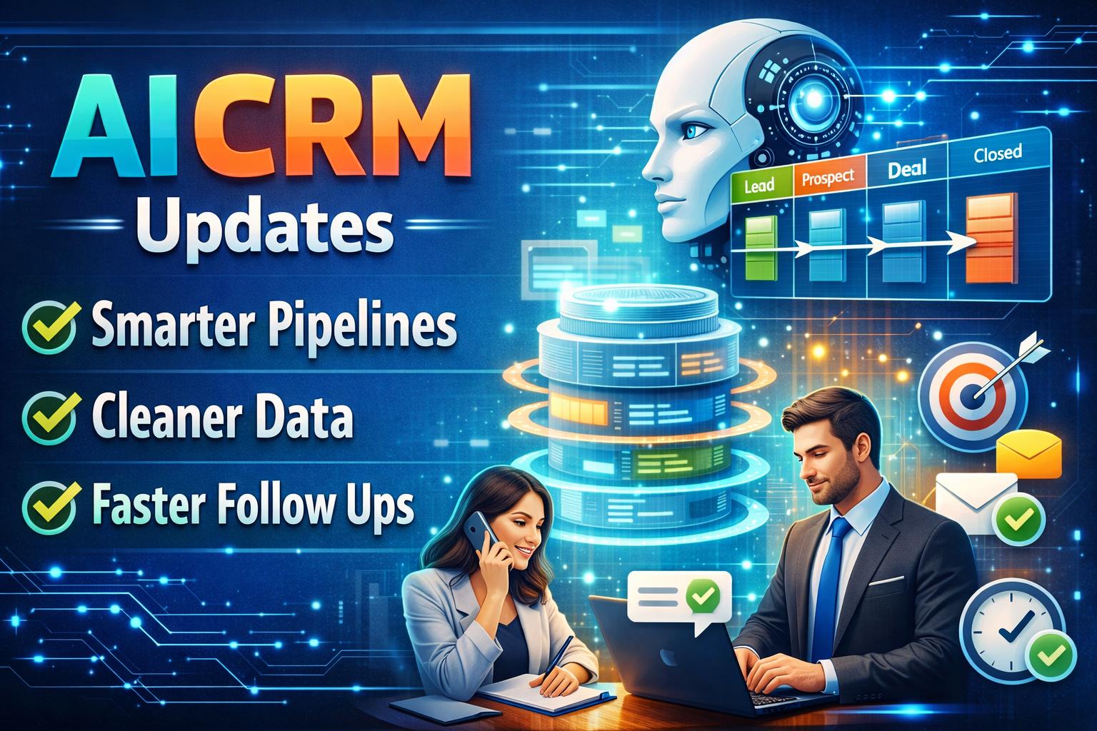 AI CRM Updates Smarter Pipelines Cleaner Data Faster Follow Ups