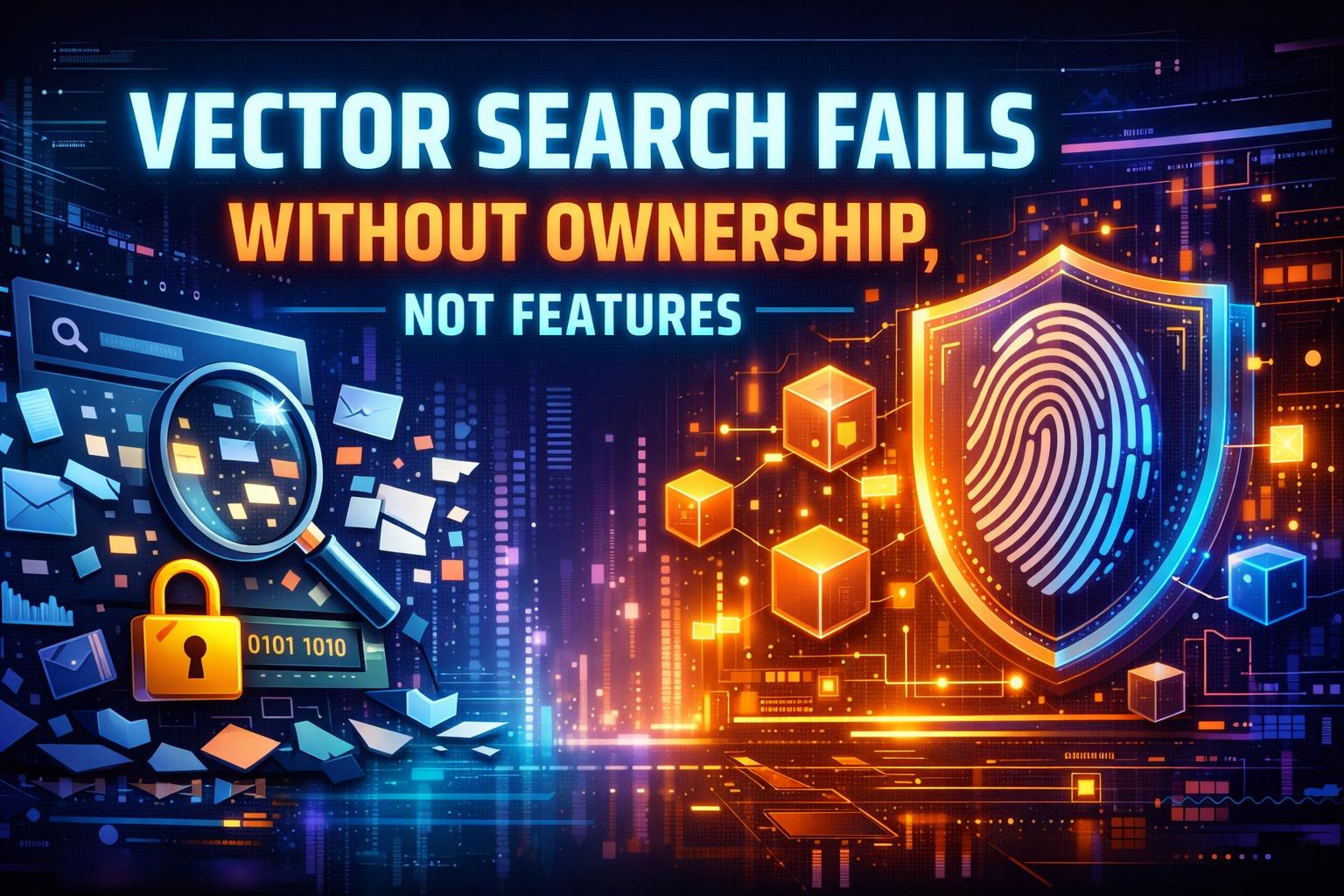 Vector Search Fails Without Ownership Not Features