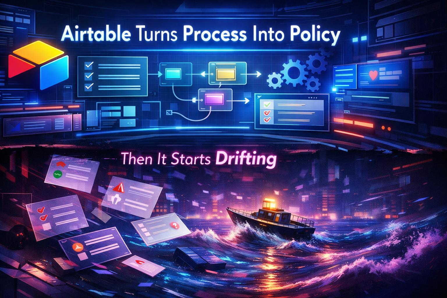 Airtable Turns Process Into Policy Then It Starts Drifting