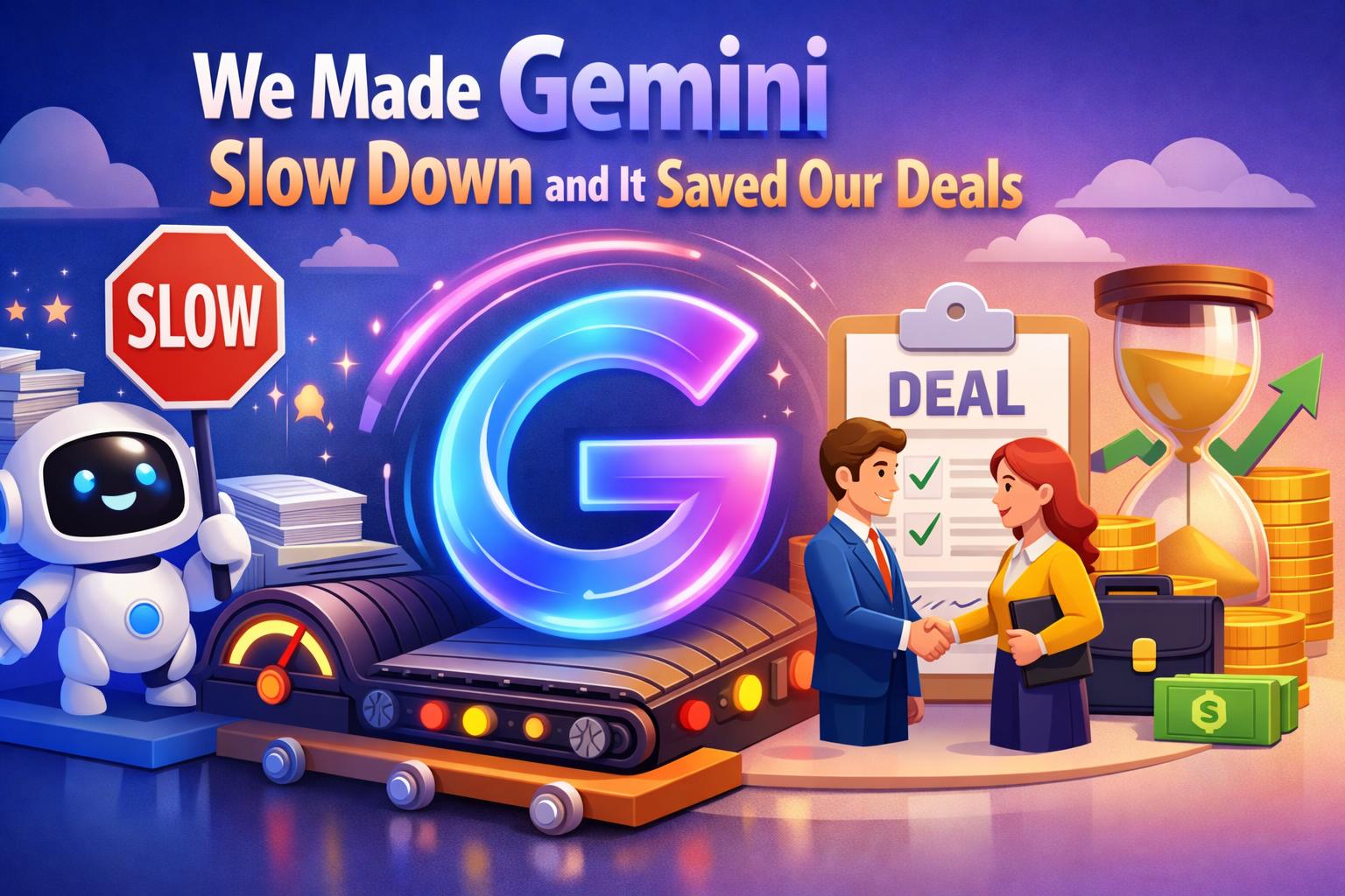 We Made Gemini Slow Down and It Saved Our Deals