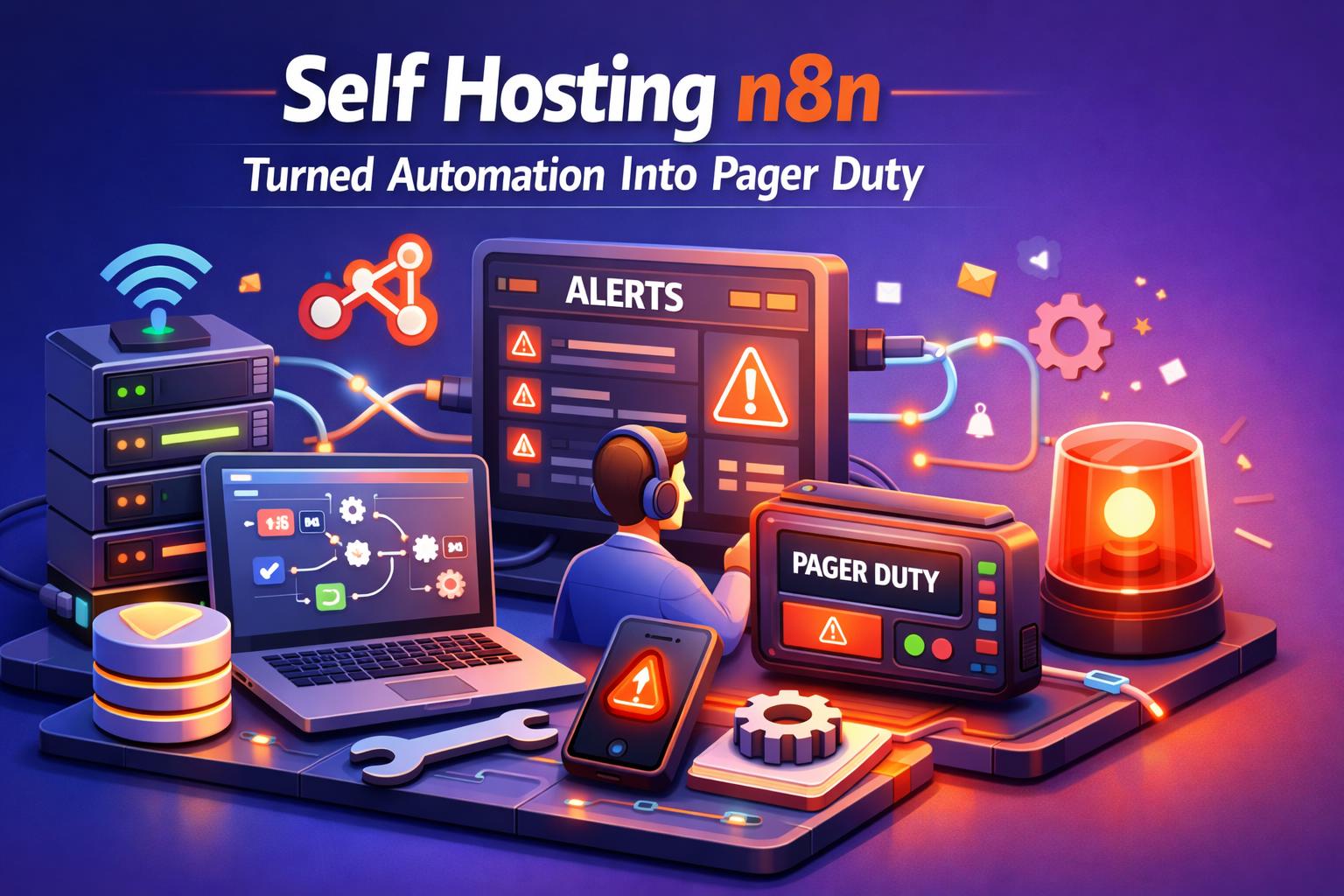 Self Hosting n8n Turned Automation Into Pager Duty