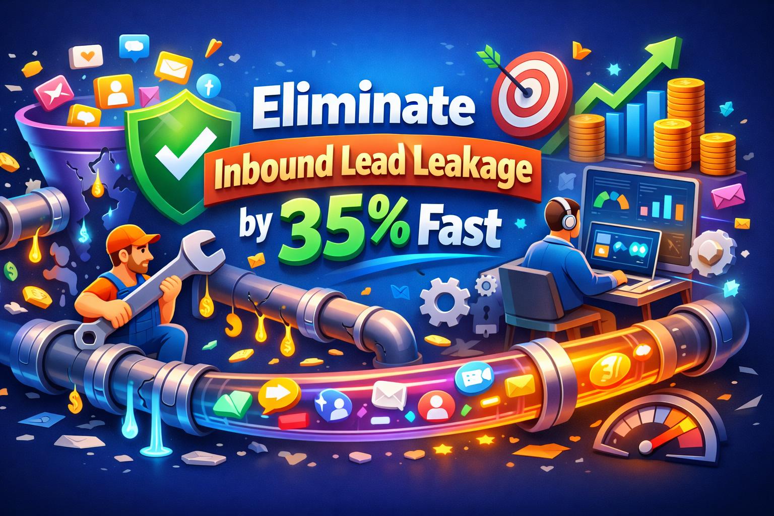 Eliminate Inbound Lead Leakage by 35 Percent Fast