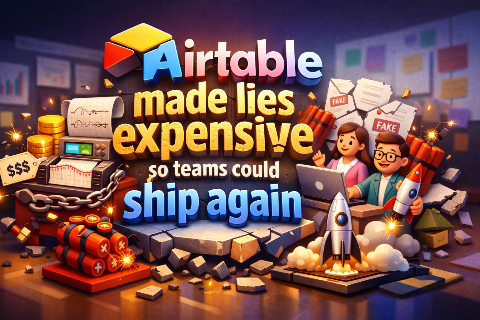 Airtable made lies expensive so teams could ship again