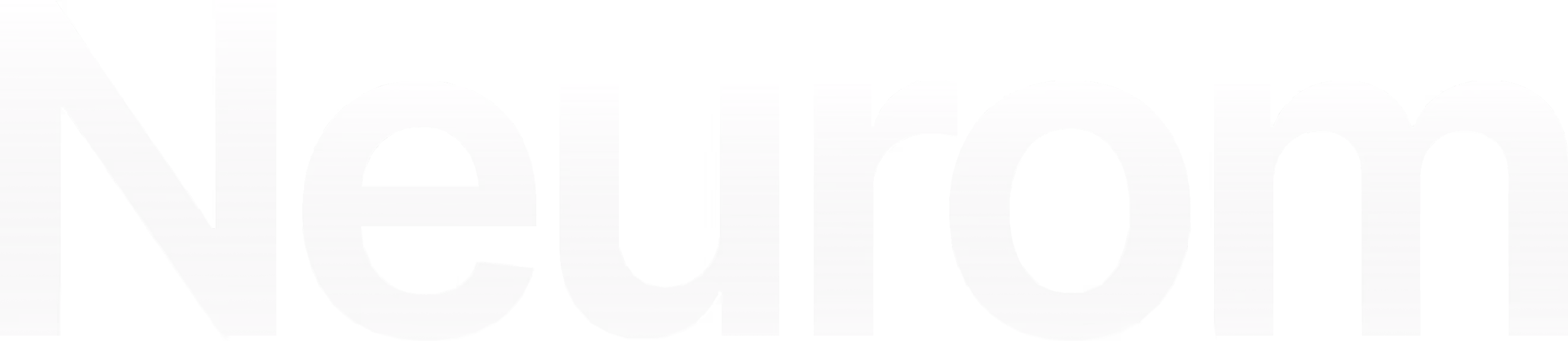 The word 'Neurom' in large gradient gray letters on a black background.