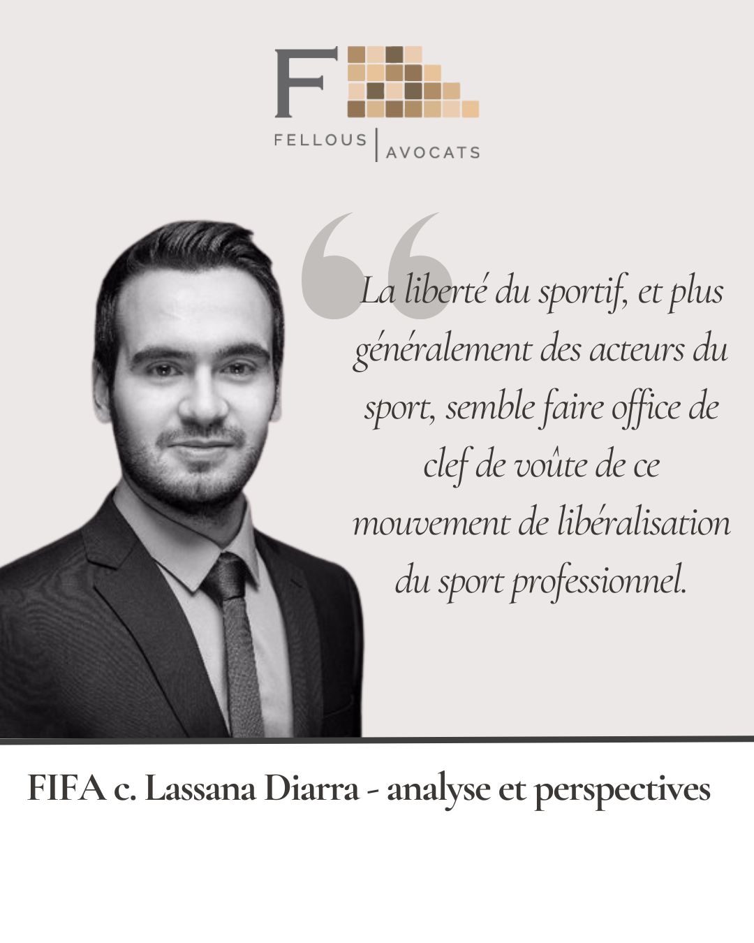 Analyse et perspectives de l'arrêt CJUE du 4 octobre 2024 - FIFA c. Lassana Diarra