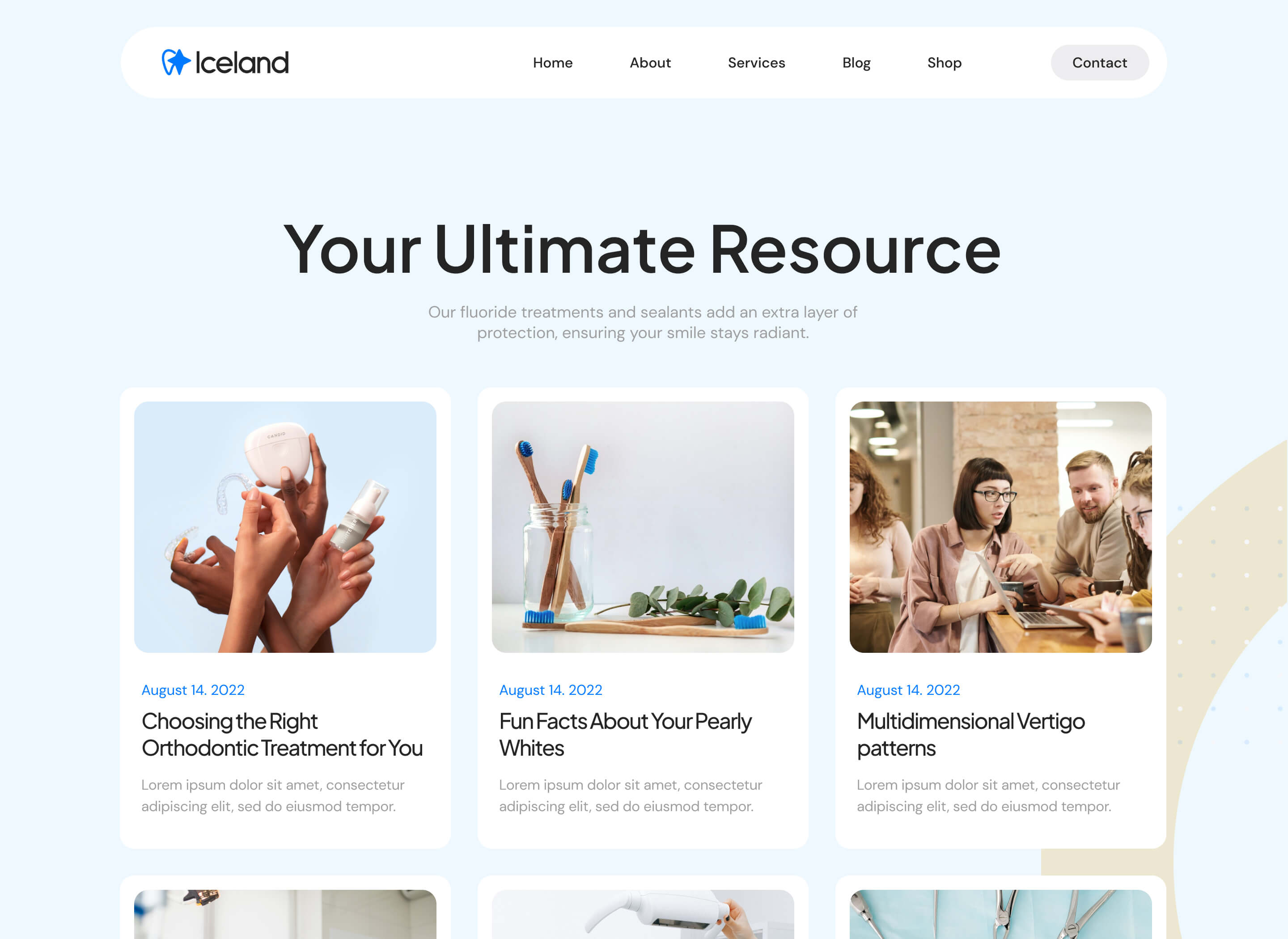Iceland Webflow Template - Designed by Azwedo.com and Wedoflow.com