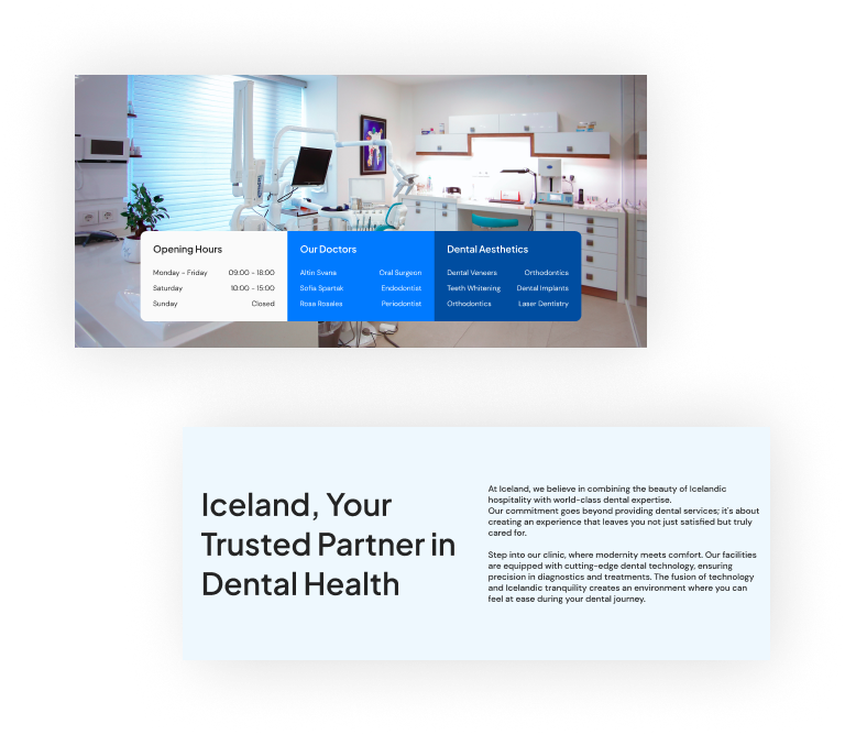 Iceland Webflow Template - Designed by Azwedo.com and Wedoflow.com
