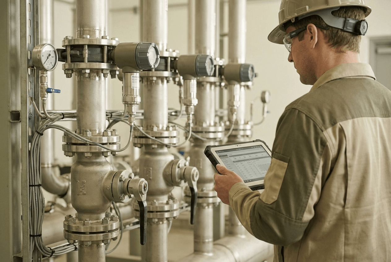 image of factory exterior (for a manufacturing plant)