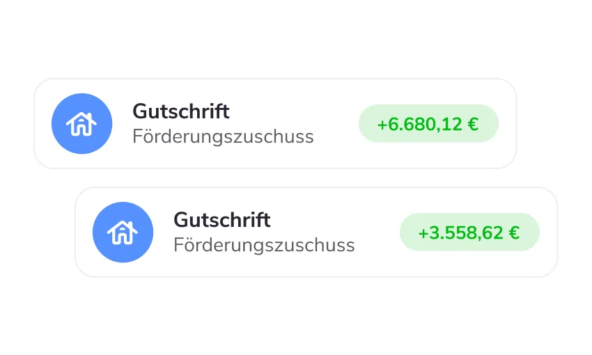 Höhe Förderungen & regelmäßige Zuschüsse Höhe Förderungen und regelmäßige Zuschüsse