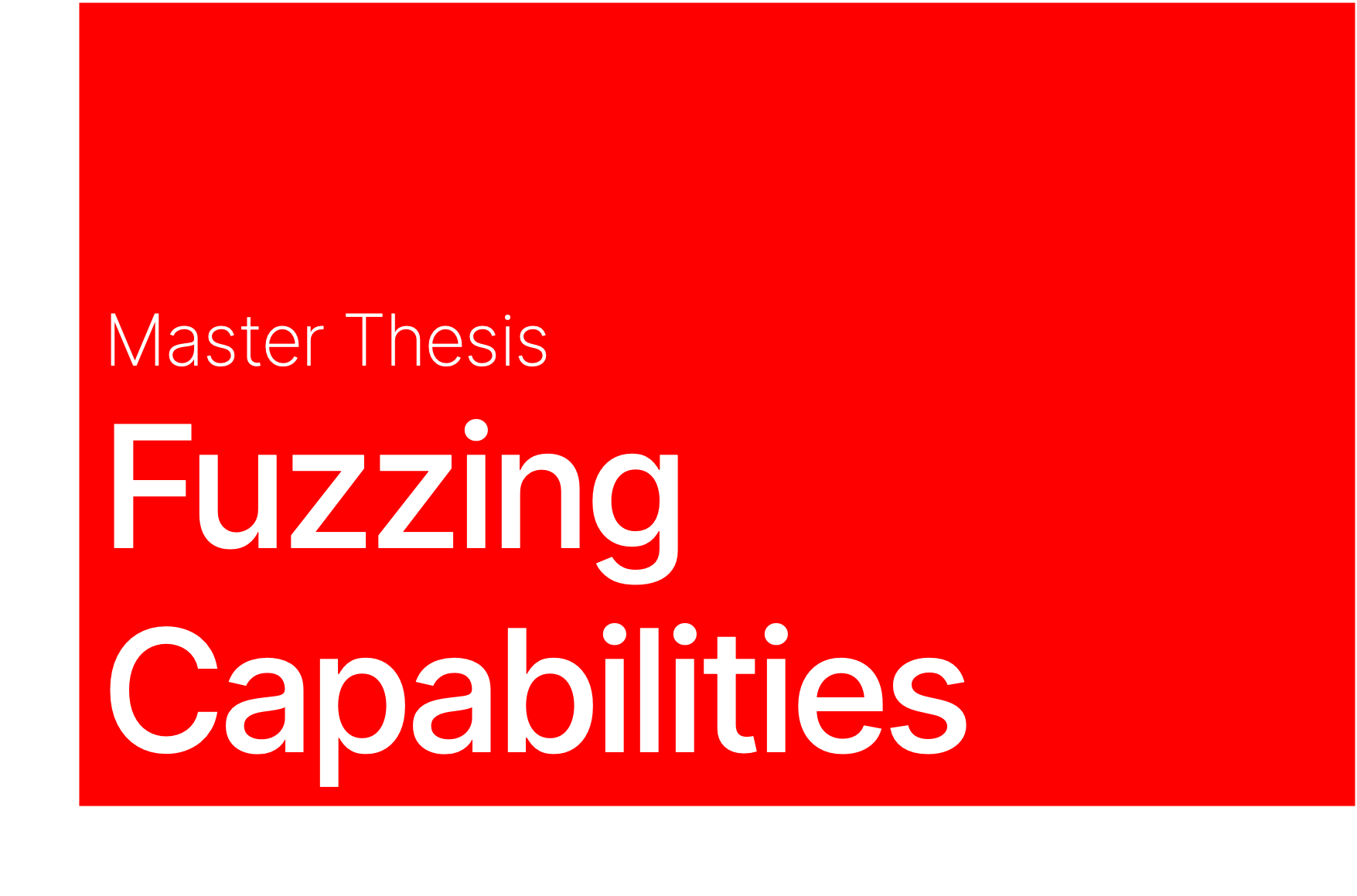 Bringing fuzzing capabilities to the Genode Framework
