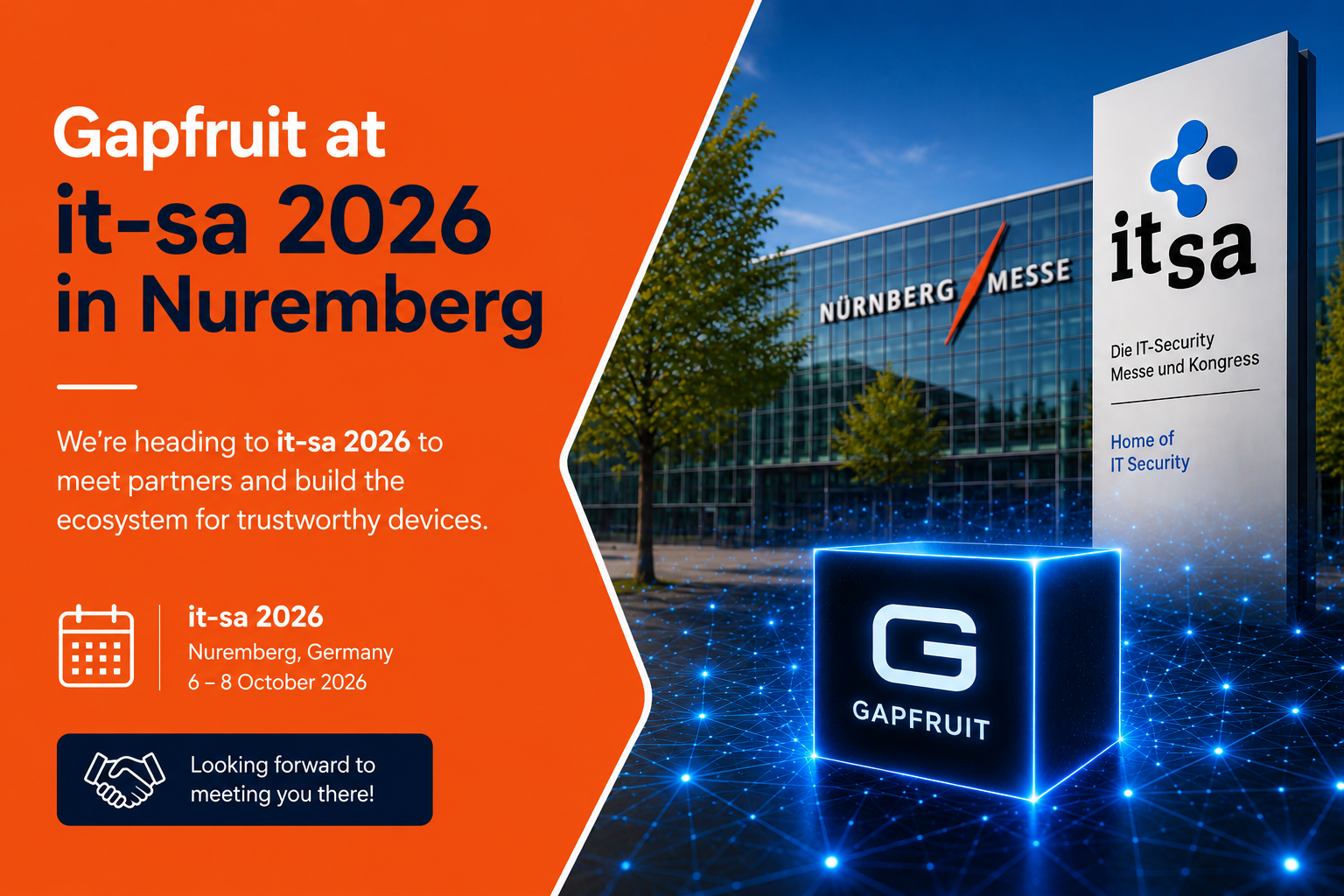 Gapfruit at it-sa 2026: Strengthening Partnerships for Trustworthy Devices