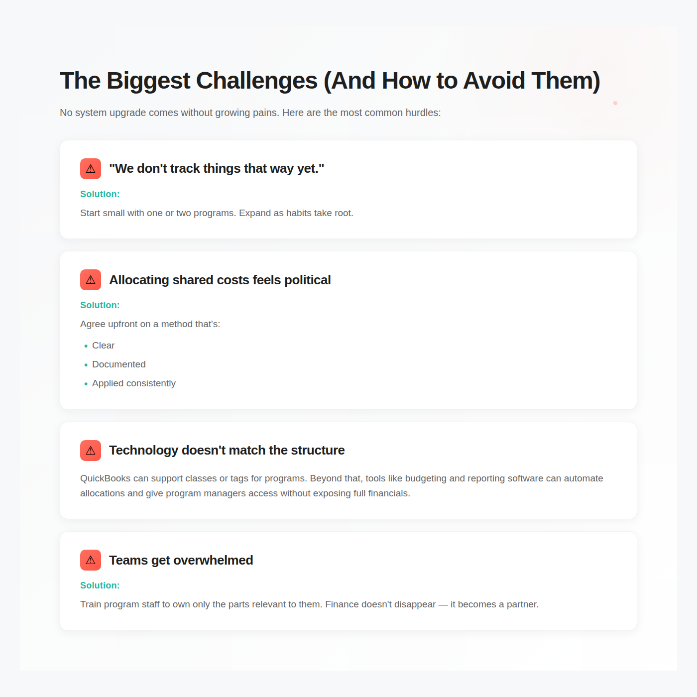 Nonprofit budget variance tracking and management dashboard