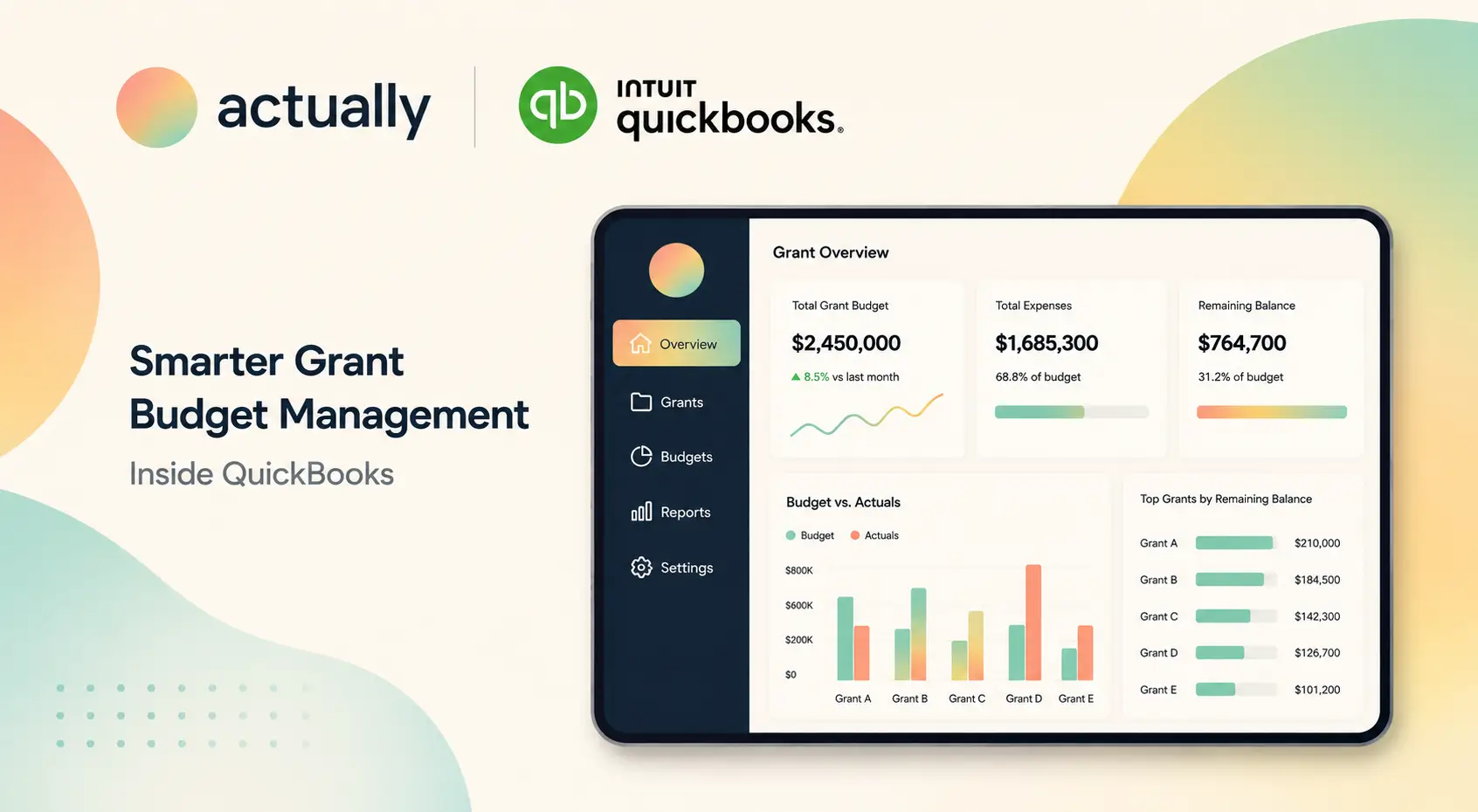 Best Practices for Grant Budget Management Using QuickBooks
