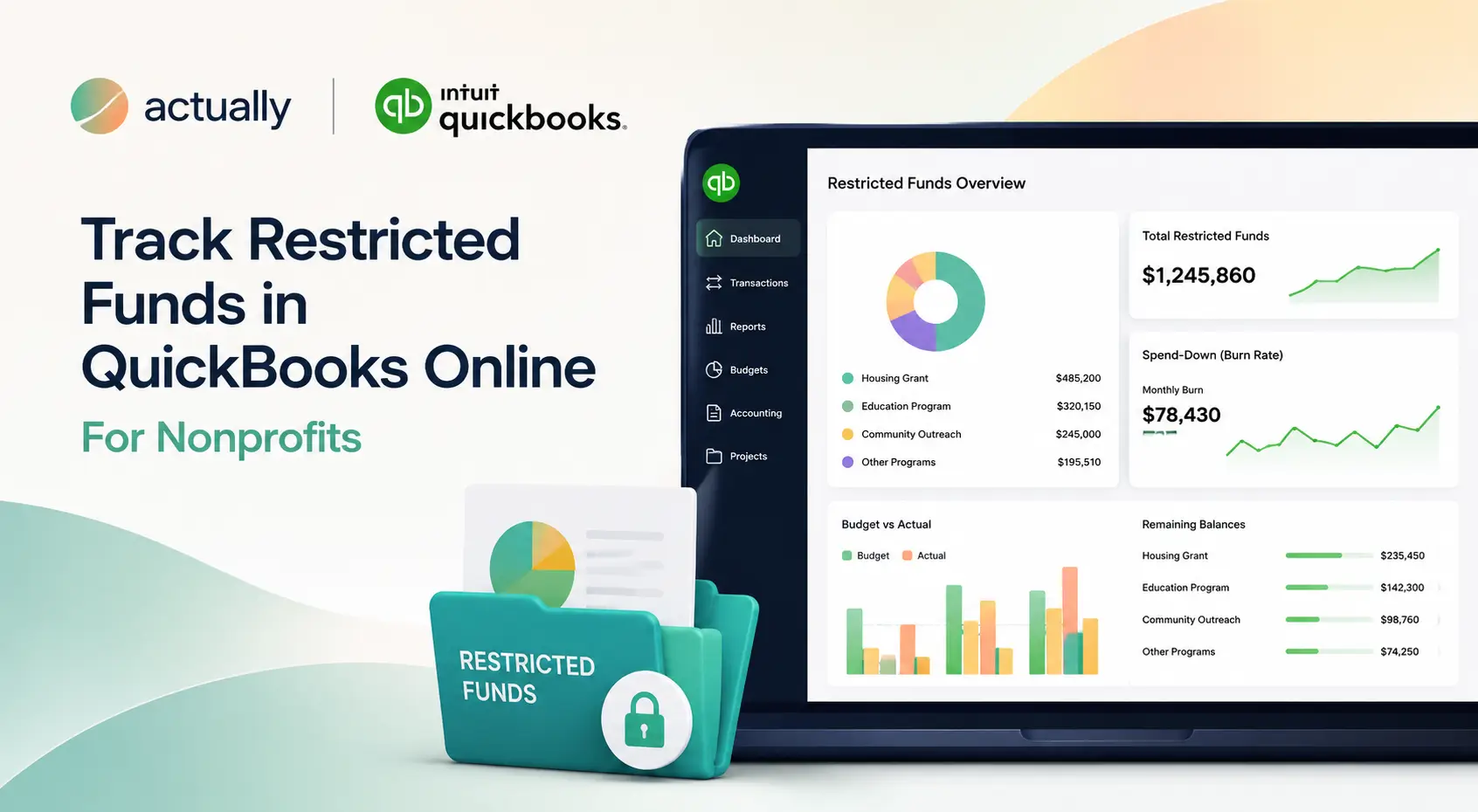 How to Track Restricted Funds in QuickBooks Online for Nonprofits