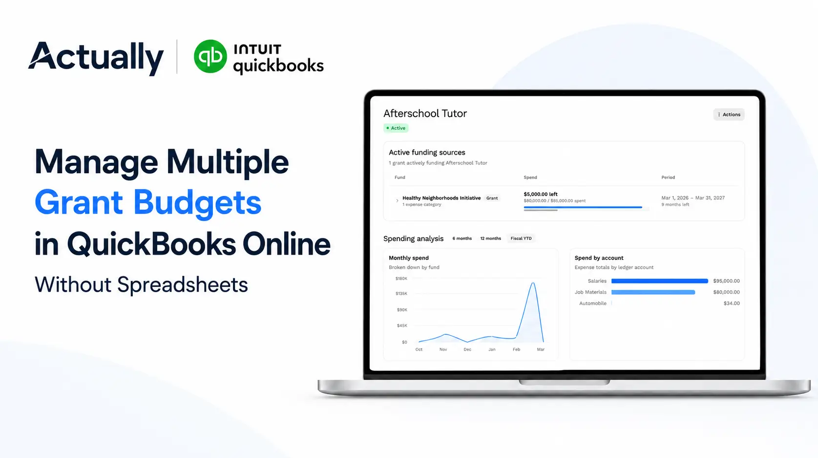 How to Manage Multiple Grant Budgets in QuickBooks Online Without Spreadsheets