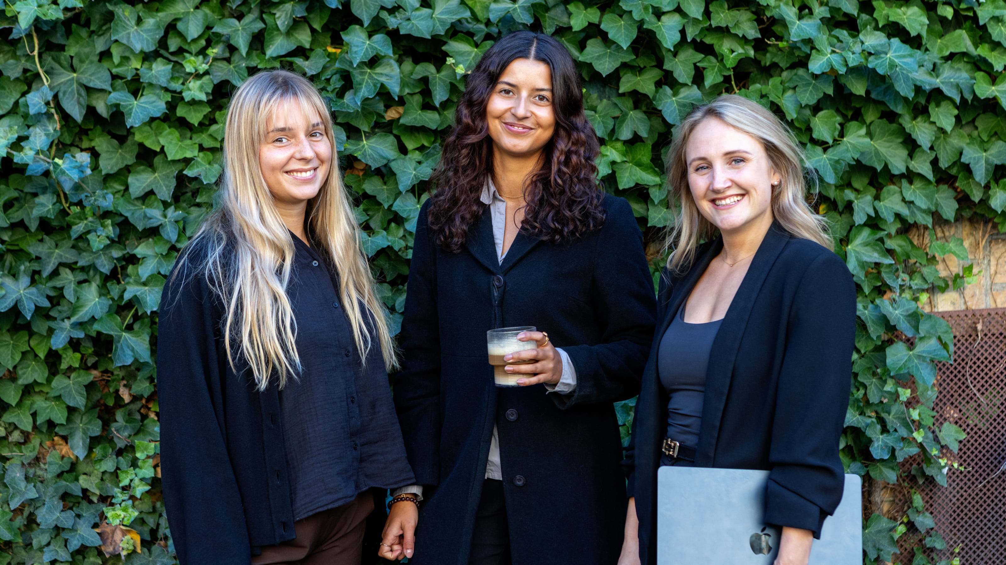 3 people from Profound Noth outside