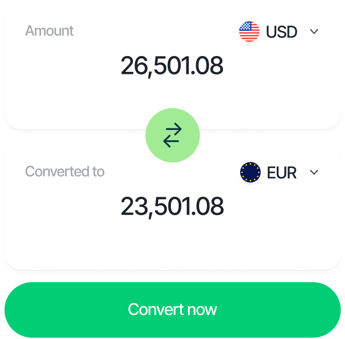 Real Time Currency Conversion - Cardpay Webflow Template