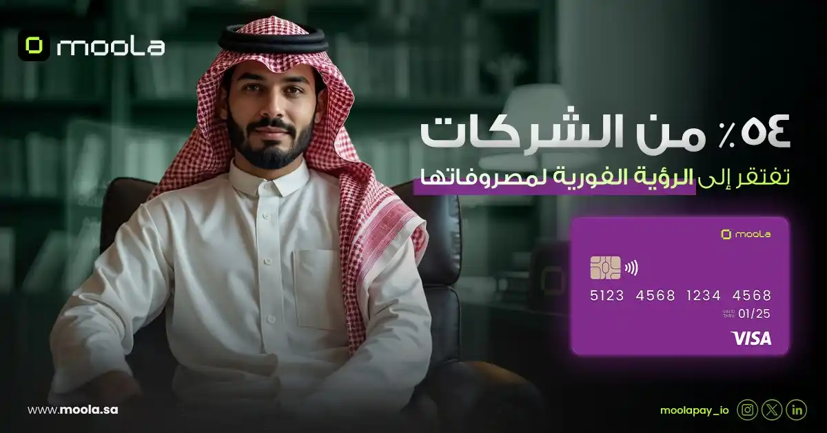 54% من الشركات تفتقر إلى الرؤية الفورية لمصروفاتها