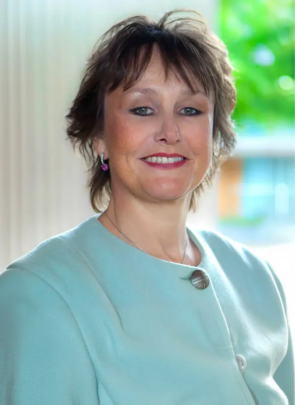 Portrait of Gillian Wilmot CBE