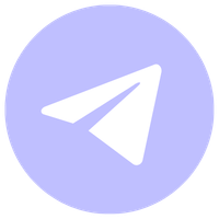 White send icon inside a light purple circle background.