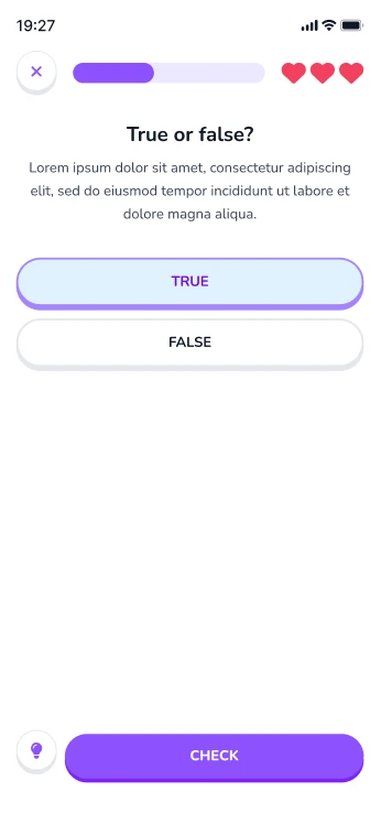 Smiling elderly man in overalls inspecting a plant leaf in a green field under blue sky.