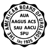 American Board of Urology board certification seal