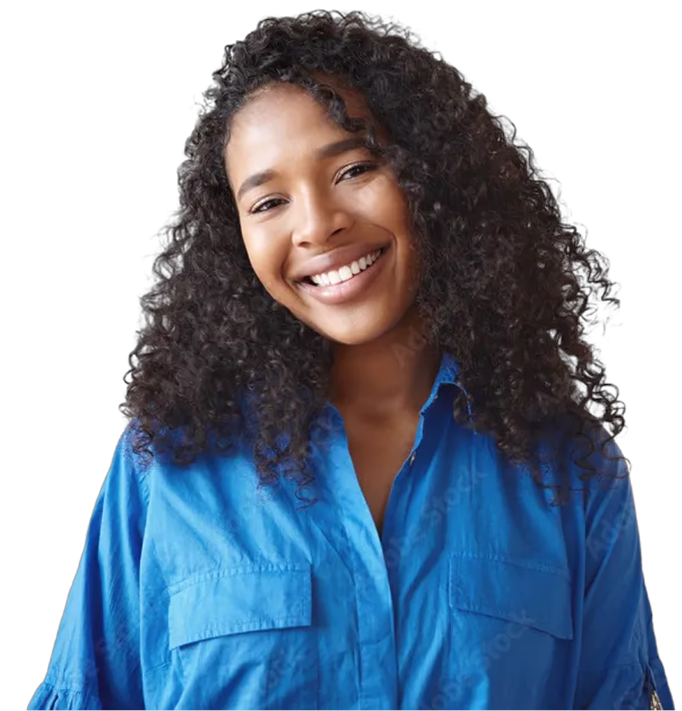 Happy dental patient at Rinse Dental