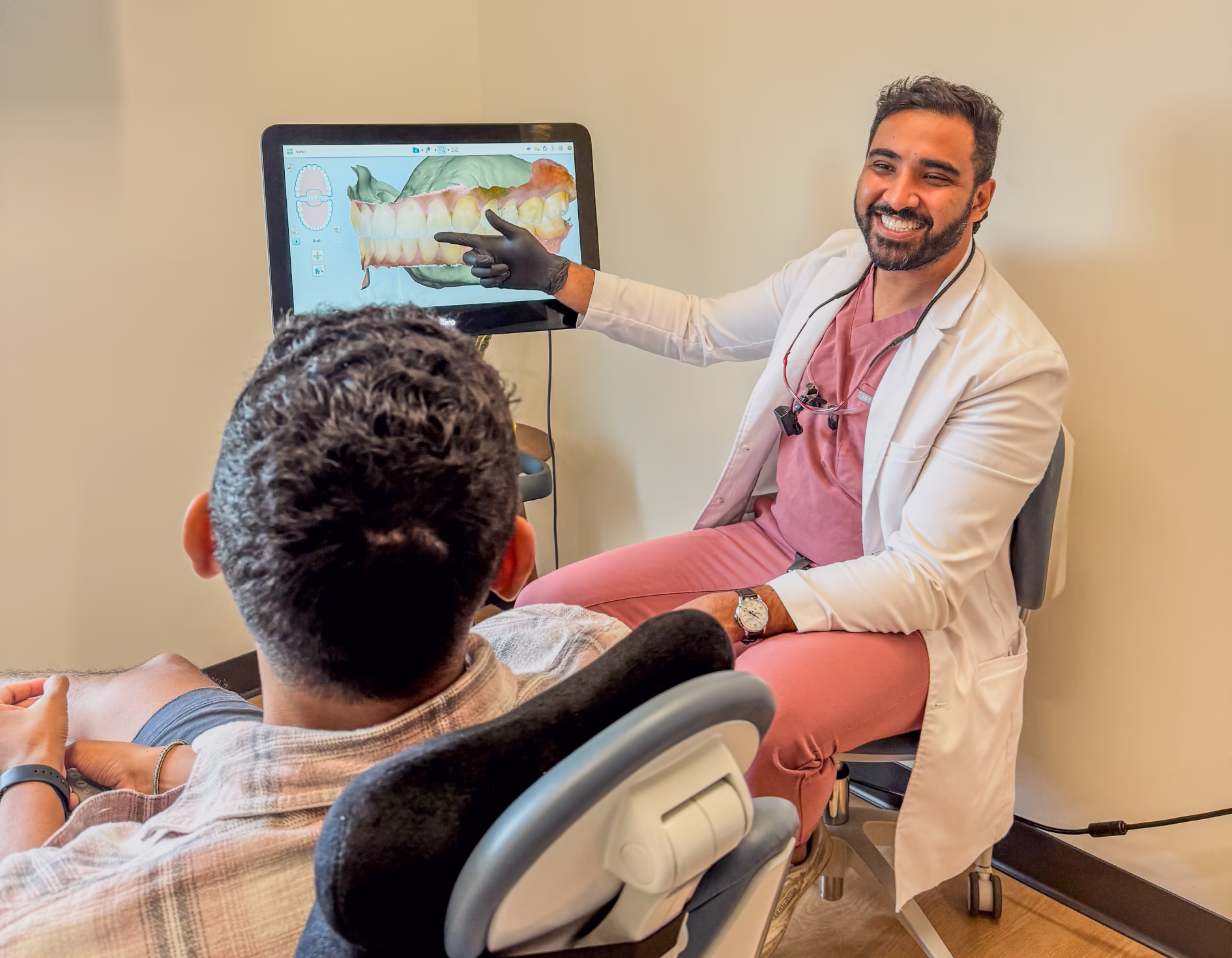 Patient smiling at Rinse Dental in Sarasota