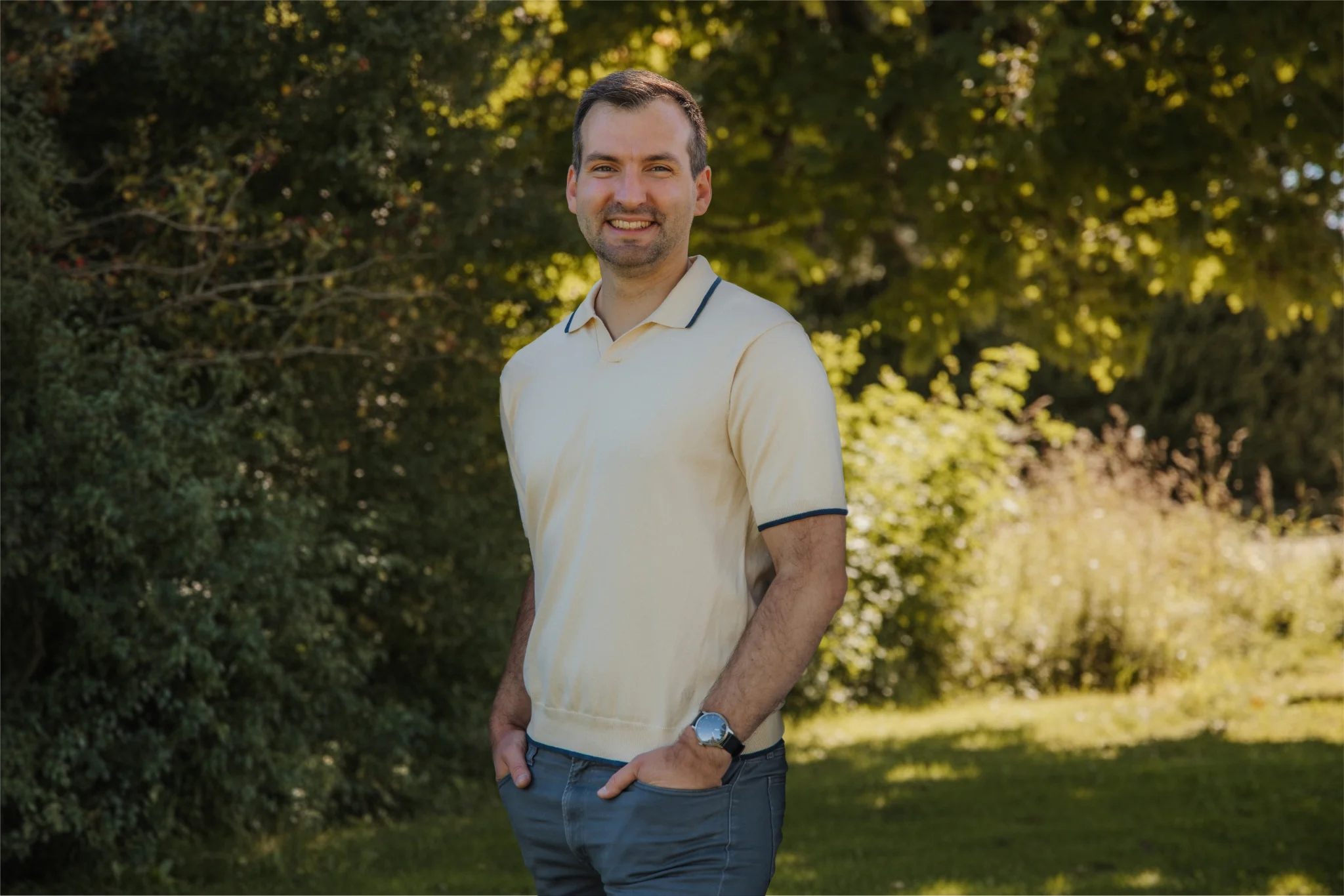 Photo of Marco standing in the outdoors