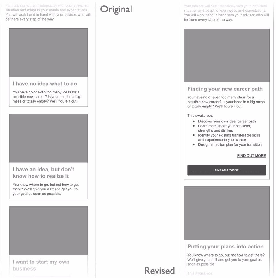 Usability test issue 1