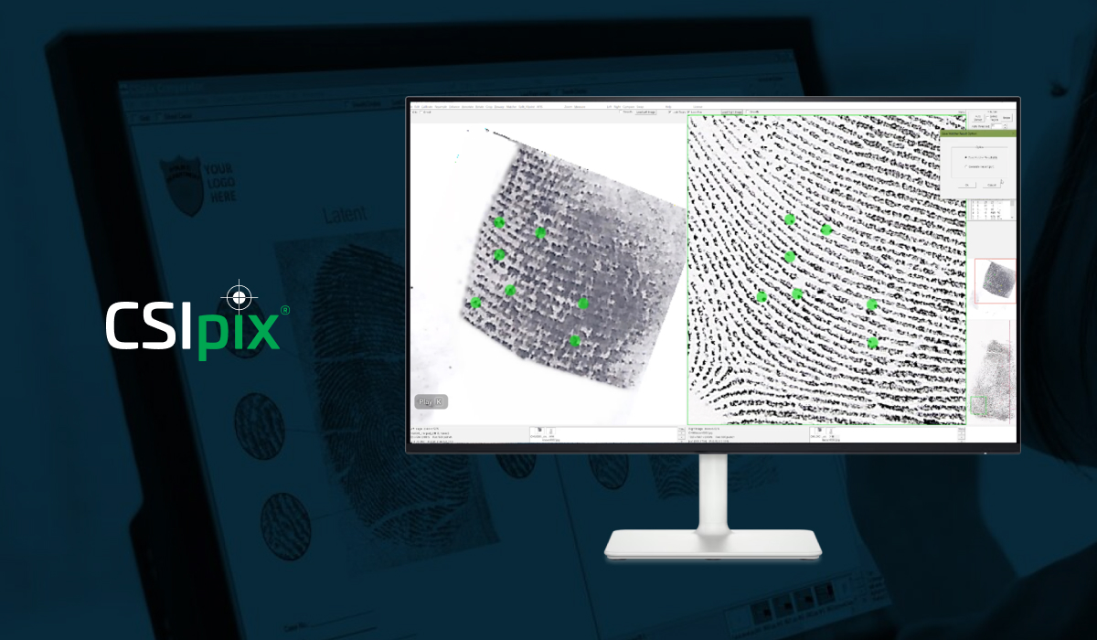 Fingerprint and forensic imaging software