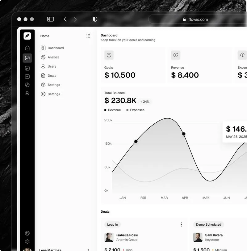 B2B SaaS software Webflow template sign in