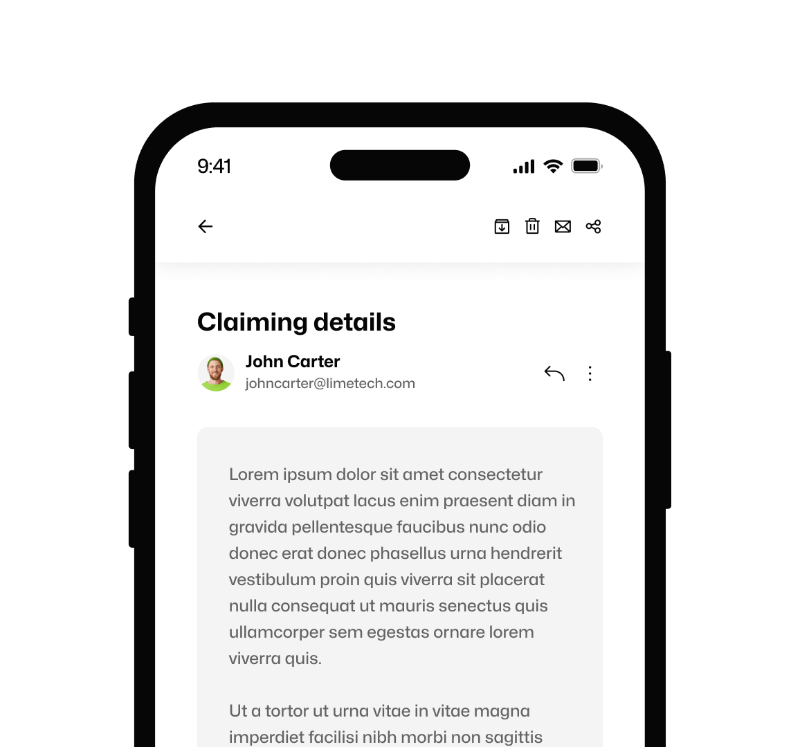 Image Phone Share With Us - Limetech X Webflow Template